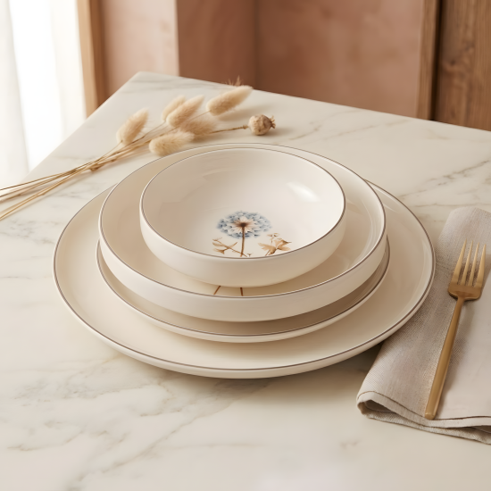 Dinnerware Set - 24 Pcs